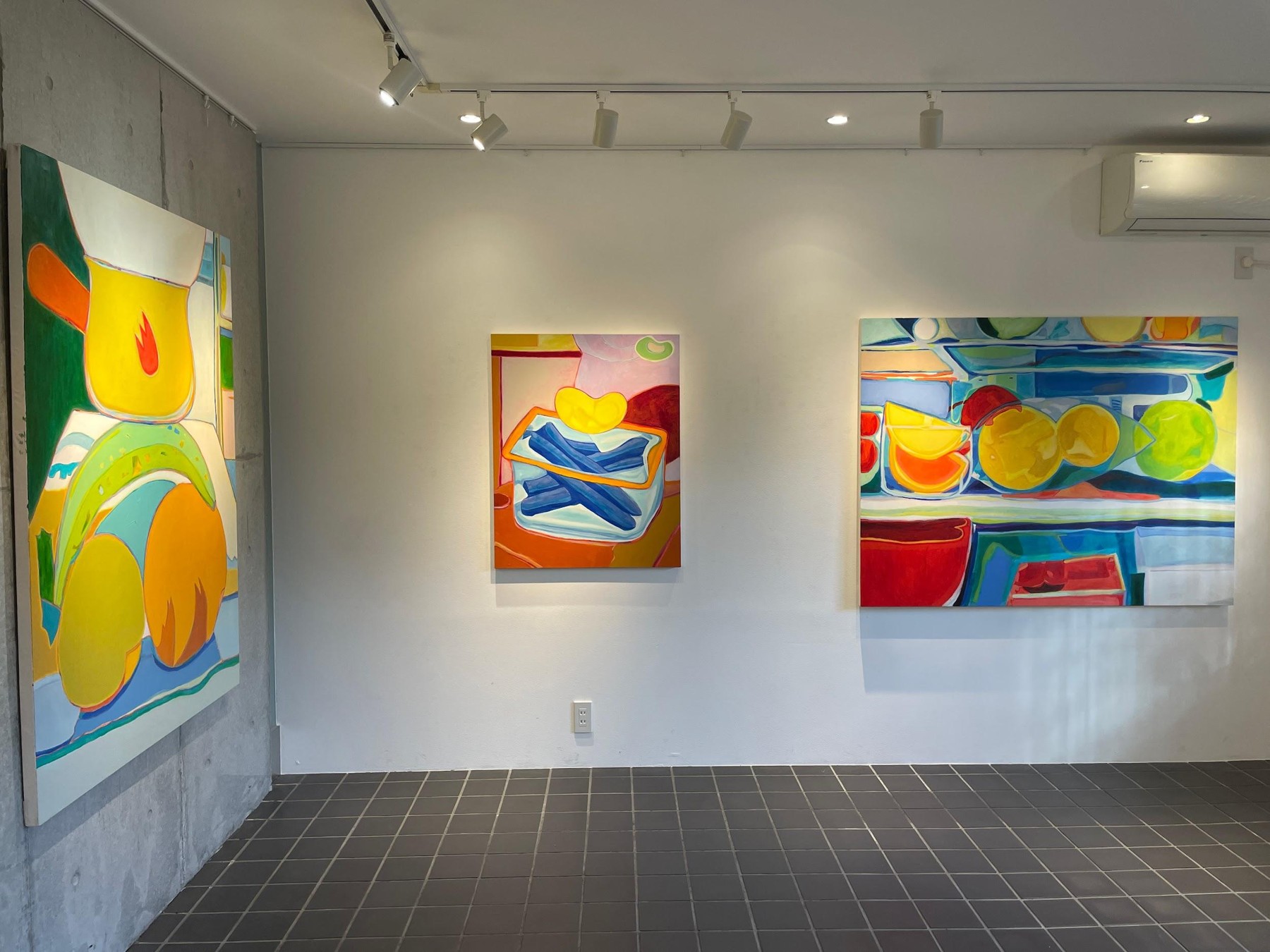 宝石のカフス 展示風景