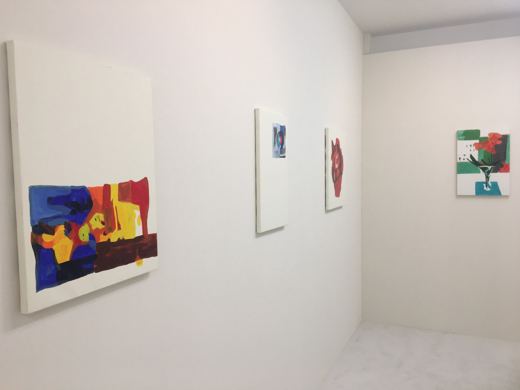 雨粒のしっぽ 展示風景 2