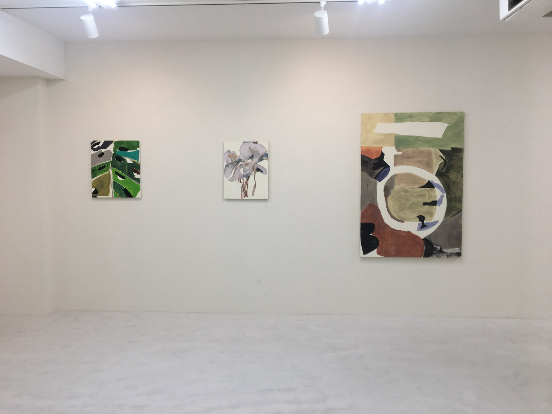 雨粒のしっぽ 展示風景 4