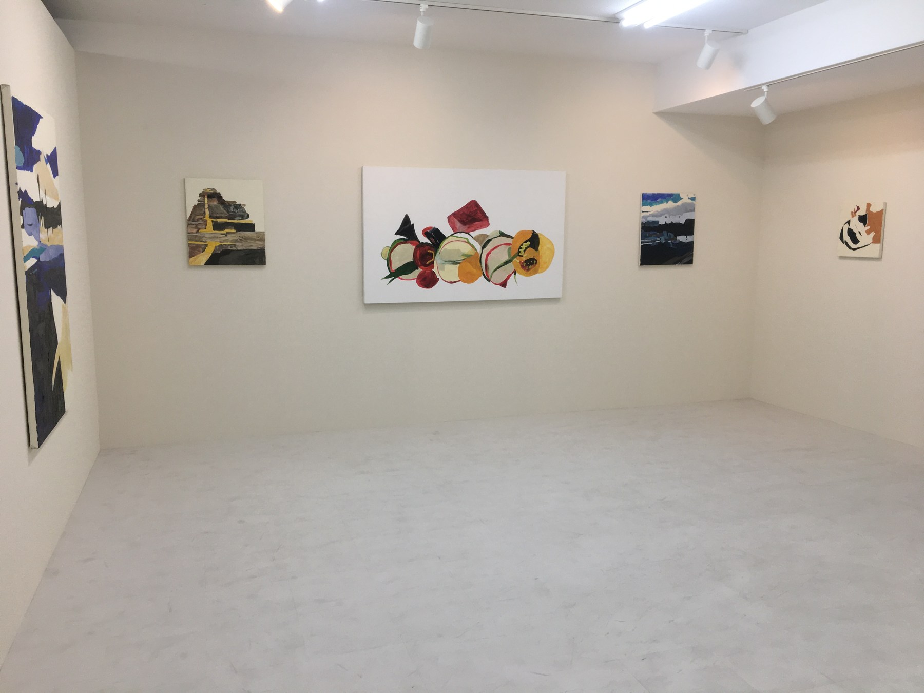 雨粒のしっぽ 展示風景 5