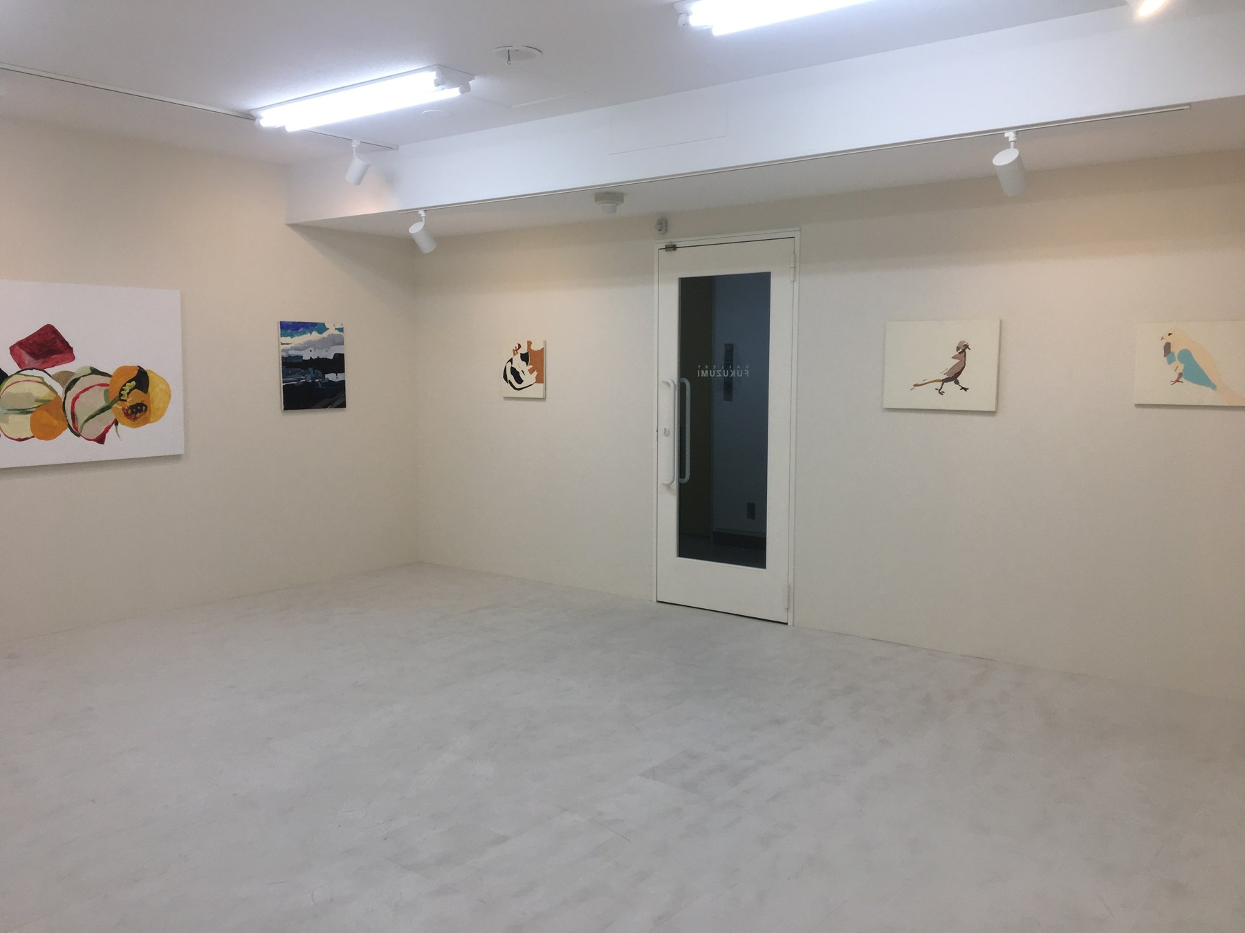 雨粒のしっぽ 展示風景 6