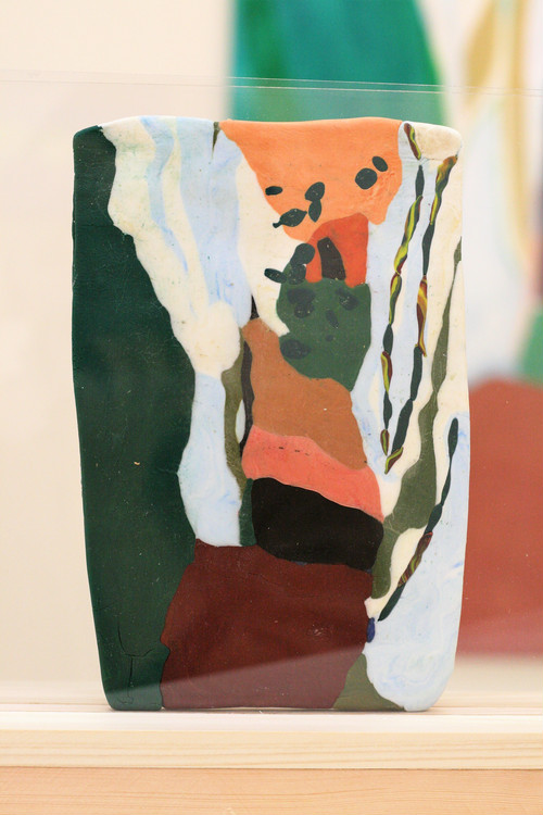 粘土の抜けみち